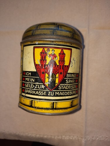 Antike heimspardose sparkasse - heimspardose,