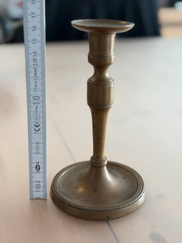 Antiker messing kerzenhalter - antiker, messing-kerzenhalter