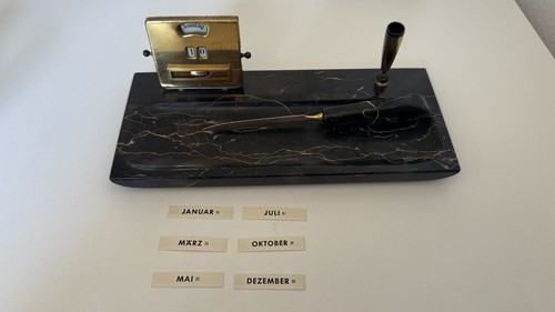 Vintage schreibtisch kalender - vintage,
