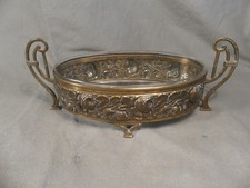 alte Jardiniere aus Messing