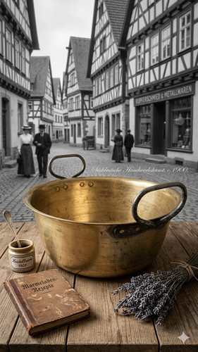 Antike messing schüssel - antike,