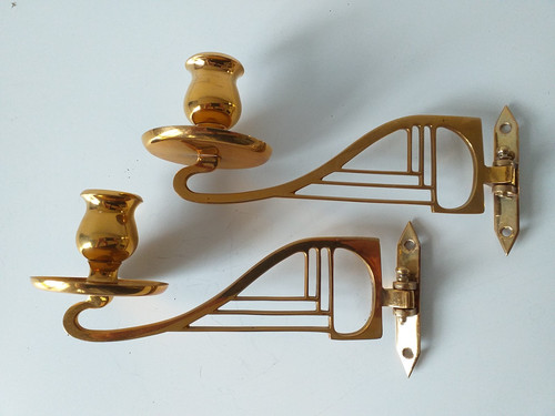Messing jugendstil - -,