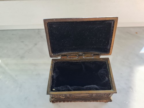 Alte messing schatulle - alte,