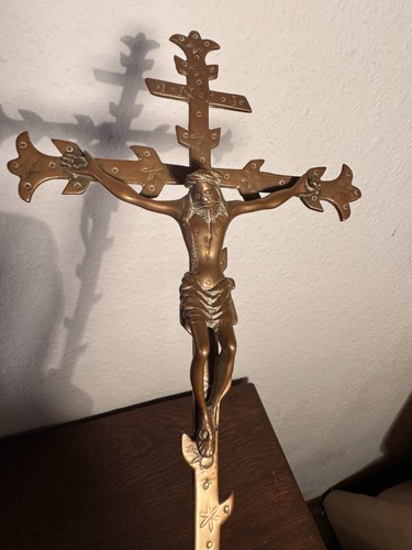Kleines gotisches altarkreuz - kleines,