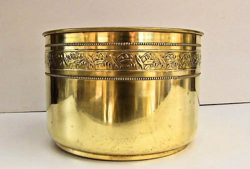 Jugendstil blumenübertopf - jugendstil,