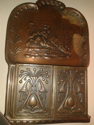 Jugendstil antiker wand halter - wand,