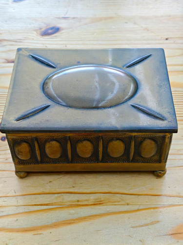 Antike jugendstil messing - jugendstil,