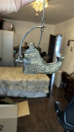 Antike osmanische öllampe - osmanische,