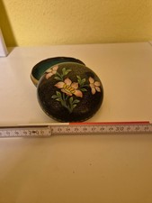 Emaliemessingschälchen von