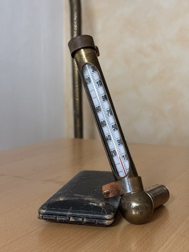 Antikes messing wand - antikes,