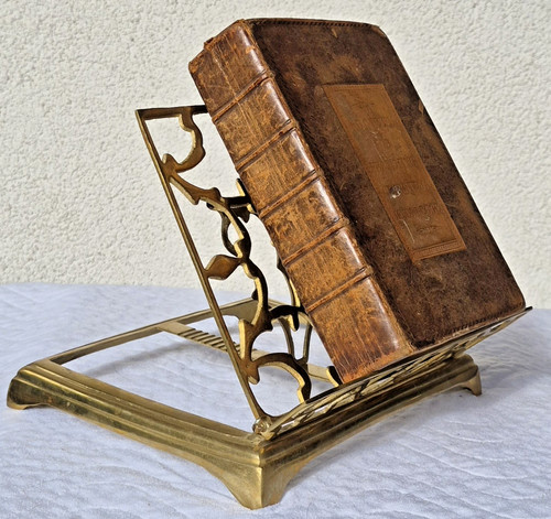 Alter buchständer messing - buchständer,