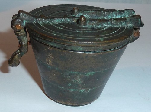 Antik bronze set - -,