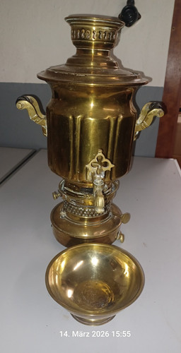 Antiker kohle samowar messing - antiker,