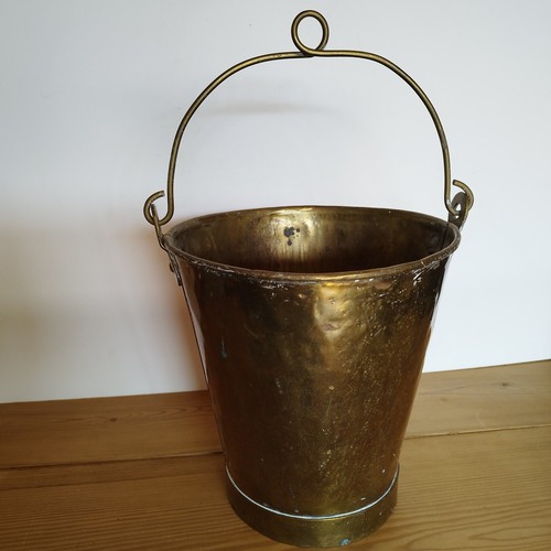 Messing eimer antik - messing, antik,