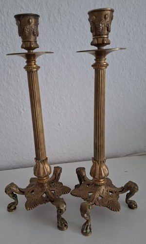 Antikes paar kerzenleuchter - antikes,