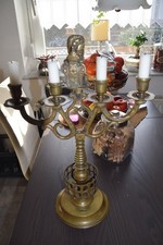 Schwerer Kerzenleuchter mit